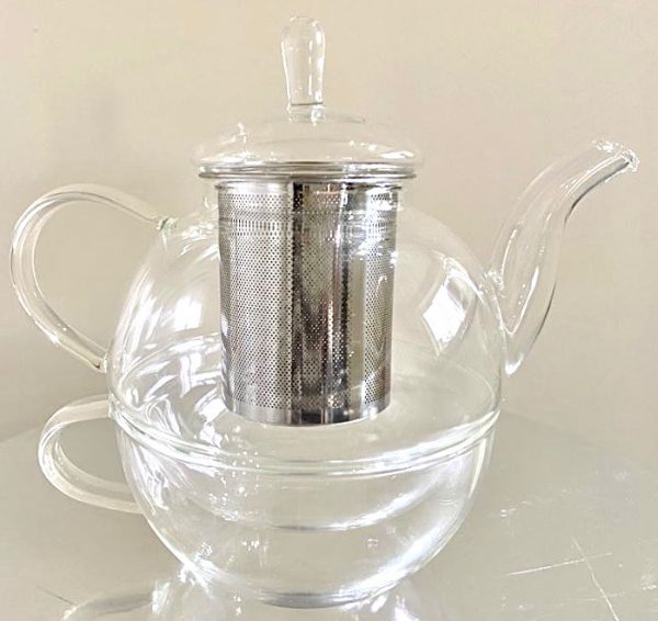 Infusion teapot and cup